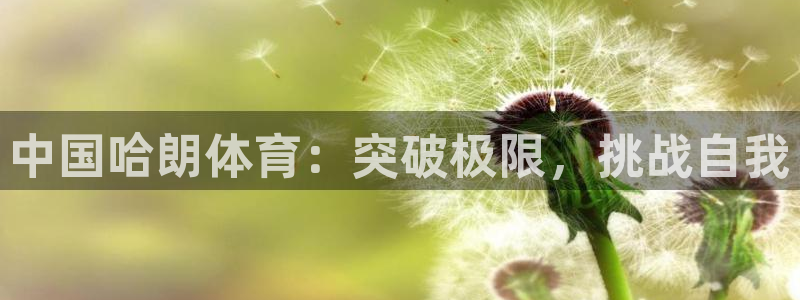 中国哈朗体育：突破极限，挑战自我